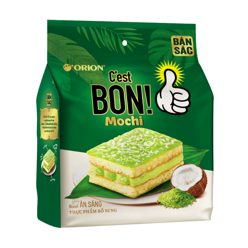 Bánh Cest Bon phũ mochi cốm dừa 137.5g