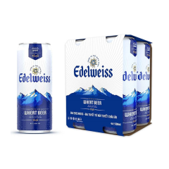 Lô 6 bia Edelweiss lon cao 330ml