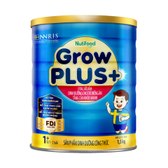 SPDD Grow Plus+ tăng cân (1 tuổi) hộp thiếc 1.5kg