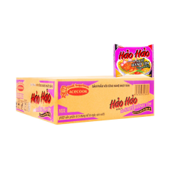 Thùng 30 mì Hảo Hảo sa tế hành tím gói 75g