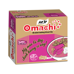 Thùng 30 mì Omachi sườn hầm ngũ quả 80g