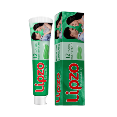 Lô 2 kem đánh răng Lipzo 12h rạng ngời 185g