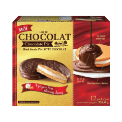 Bánh ChocoPie Lotte Chocolat 12P 339.6g
