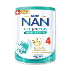 SPDD Nan 4 Optipro Plus (2-6 tuổi) hộp thiếc 800g