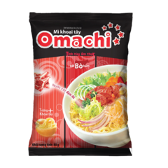 Mì Omachi sốt bò hầm 80g