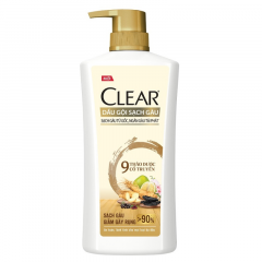 Dầu Gội Clear 9 Thảo Dược Cổ Truyền Giảm Gãy Rụng 630g