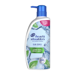Dầu gội Head & Shoulders Zero băng lạnh 800ml