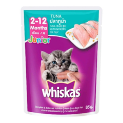 Thức ăn mèo con Whiskas vị cá ngừ 85g