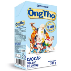 Sữa đặc có đường Ông Thọ hộp giấy 380g