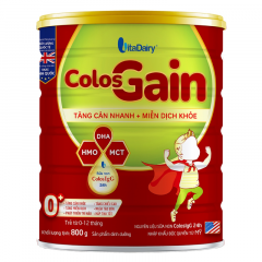 SPDD ColosGain 0+ tăng cân nhanh (0-12 tháng) hộp 800g