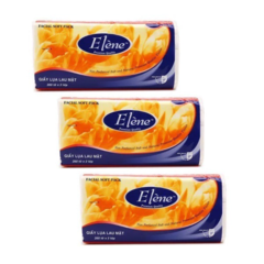 Lô 2 + 1 Khăn giấy lụa Elene 260 tờ