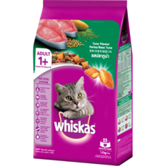 Thức ăn Whiskas cho mèo lớn vị Cá ngừ 1,2Kg