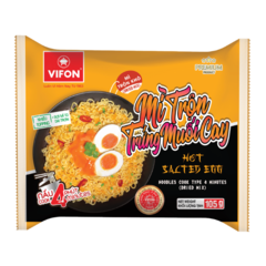 Mì trộn trứng muối cay Vifon 105g