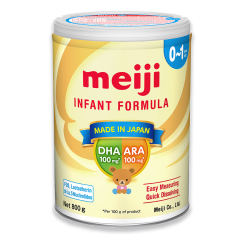 SPDD Meiji DHA ARA (0-1 tuổi) hộp thiếc 800g
