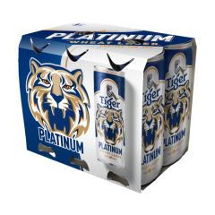 Lô 6 bia Tiger Platinum Sleek 330ml