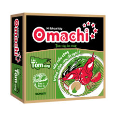 Thùng 30 Mì Omachi tôm càng 80g