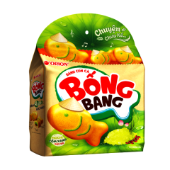 Bánh con cá Bống Bang vị mochi cốm xanh đậu đỏ 145g