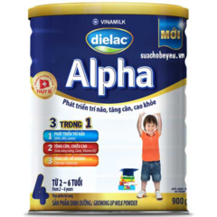 SPDD Dielac Alpha Step 4 hộp thiếc 900g