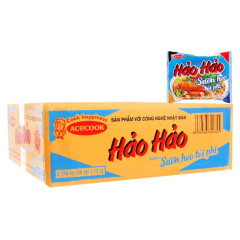 Thùng 30 mì Hảo Hảo sườn heo tỏi phi 73g