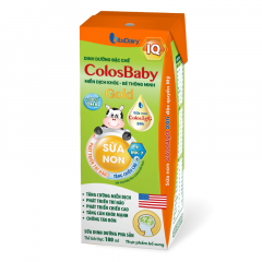 Lốc 4 Sữa bột pha sẵn ColosBaby IQ Gold hộp 180ml