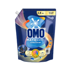 Nước giặt OMO Matic giữ màu cửa trước túi 2.8Kg