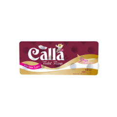 Giấy vệ sinh Calla 3 lớp đỏ 10 cuộn