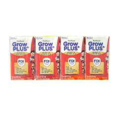 Lốc 4 sữa Grow Plus suy dinh dưỡng vani 110ml
