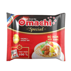 Mì Omachi đặc biệt bò hầm xốt vang 92g