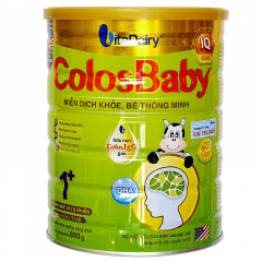 SPDD ColosBaby IQ Gold 1+ (1-2 tuổi) hộp thiếc 800g