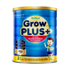 SPDD Nuti Grow Plus tăng cân 2+ (trên 2 tuổi) hộp 1.5kg
