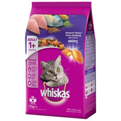 Thức ăn mèo Whiskas Mackerel 1.2kg