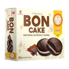 Bánh Bon Cake socola ít đường 238g