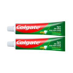 Lô 2 kem đánh răng Colgate ngừa sâu răng 225g