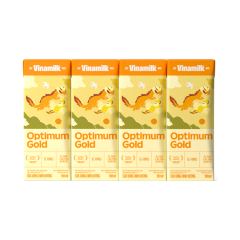 Lốc 4 sữa dinh dưỡng Optimum Gold 180ml