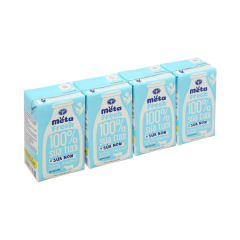 Lốc 4 sữa non tươi Meta Fresh ít đường 110ml
