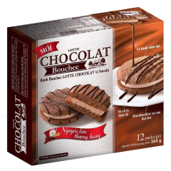 Bánh Lotte Chocolat Bouchee vị socola hộp 324g