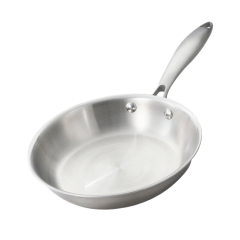 Chảo rán inox nguyên khối Omi Gourmet 28cm