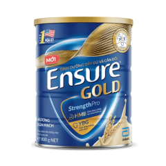 SPDD Ensure Gold Strength Pro hương lúa mạch hộp 800g