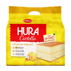 Bánh Hura Castella xốt phô mai trứng muối 150g