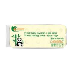 Giấy vệ sinh Wood Bamboo có lõi 10 cuộn