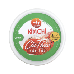 Kim chi cải thảo chay cắt lát Kings hộp 150g