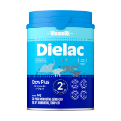 SPDD Dielac Grow Plus 2+ cho trẻ suy dinh dưỡng 2-10 tuổi 850g