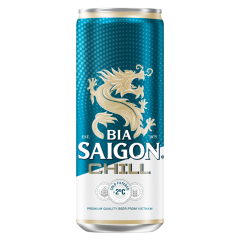 Bia Saigon Chill lon 330ml