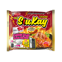 Mì siukay hương vị bò gói 127g