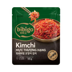 Kim chi mực thượng hạng Bibigo gói 55g