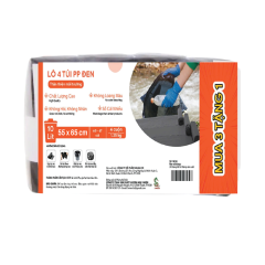 Lô 3 + 1 túi PP đen 3 Miền 55x65 1.35kg