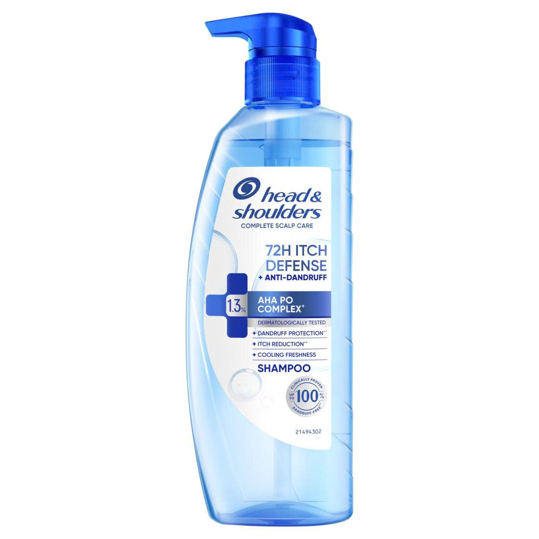 Dầu gội Head & Shoulders Plus giảm ngứa chai 480g