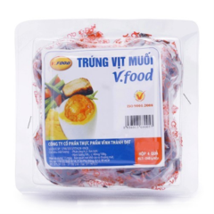 Vỉ 4 trứng vịt muối V.Food