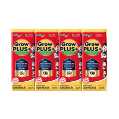 Lốc 4 sữa suy dinh dưỡng Growplus+ vani 180ml