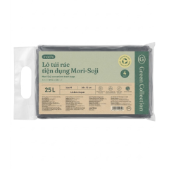 Túi rác tiện dụng Inochi Soji 4 x 25 lít size M
